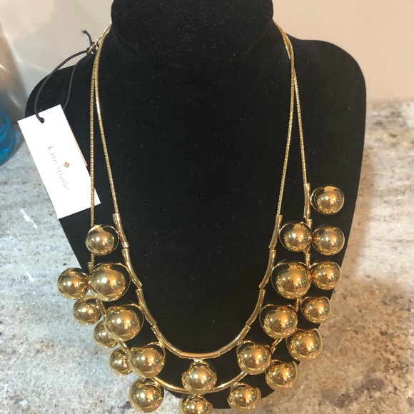 kate spade Jewelry - Kate Spade Two Strand Gold Necklace